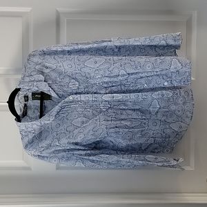 NWT Eddie Bauer Button Front Blouse